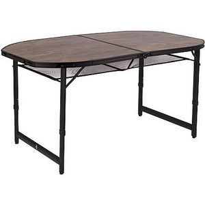 Bo-Camp - Industrial - Tafel - Woodbine - Ovaal - Koffermodel - 150x80 cm
