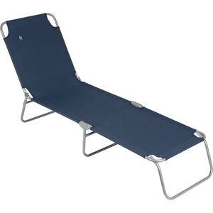 Bo-Camp Ligbed - 5 Standen - 190x53x27 Cm - Donkerblauw