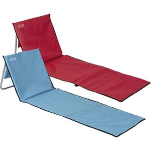 Red Mountain Strandmat met Rugleunin - Blauw