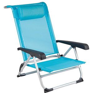 Bo-Camp Strandstoel Blauw 1204784