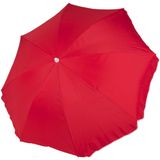 Bo-Camp Parasol 165 cm Rood - Beschermende en stijlvolle zonnescherm