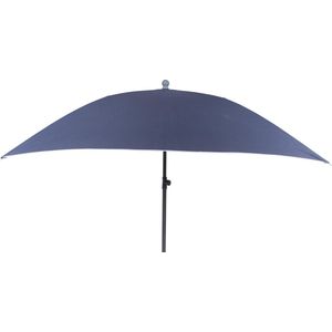 Bo-Camp - Parasol - Vierkant - 170x170 cm - Blauw