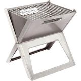 Bo-Camp Barbecue - Notebook Compact - Houtskool - Rvs