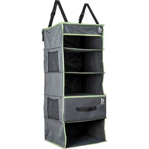 Bo-Camp Organizer - 5-vaks - Multifunctioneel - 34x34x85 Cm