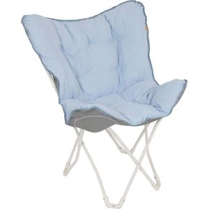 Bo-Camp - Pastel - Vlinderstoel - Blauw - Oxford Polyester