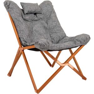 Bo-Camp - Urban Outdoor - Relaxstoel - Bloomsbury Comfort - Grijs