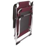 Bo-Camp Copa Rio Campingstoel - Klapstoel - Classic - Ruby (rood)