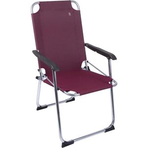 Bo-Camp Copa Rio - Klapstoel - Ruby - Aluminium - 600 Denier Polyester Oxford