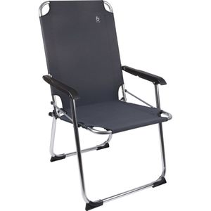 Bo-Camp Copa Rio Campingstoel - Klapstoel - Comfort - Graphite (grijs)