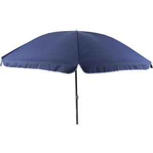 Bo-Camp Parasol - Met Knikarm - Ø 250 cm - Blauw