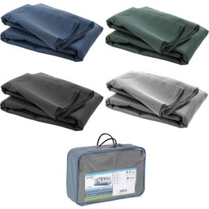 Bo-Camp Tenttapijt - Bo-carpet - 2,5 X 6 Meter - Blauw