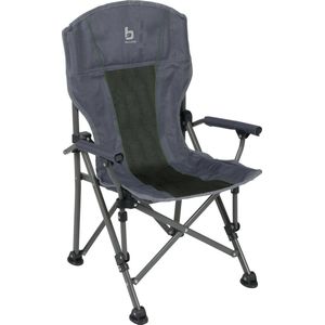 Bo-Camp Kindercampingstoel - Comfort - Opvouwbaar - Antraciet