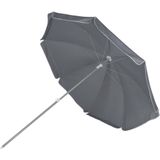 Bo-Camp Parasol 200 cm Grijs - Stijlvolle en praktische parasol voor buiten