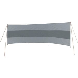 Bo-Camp - Windscherm (tent) - Brendan - 3 Vaks - 5x1.4 Meter - Grijs