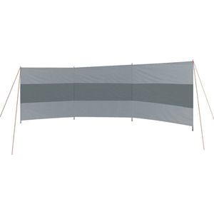 Bo-Camp Windscherm - Caira Plus - 3-Vaks - 5x1.4 Meter - Met bovenliggers