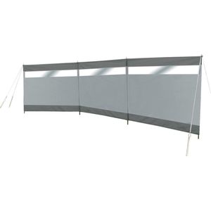 Bo-Camp Windscherm met raam Dennis 500x140 cm grijs