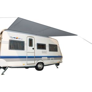 Bo-Camp Caravanluifel - Travel Plus - M - 3.5x2.4 Meter - Grijs