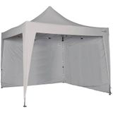 Bo-Camp Zijwand Zonder Raam Voor Partytent Grey 3x2,4m