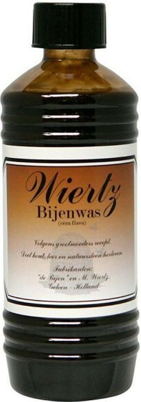 Wiertz Bijenwas Bruin 500 ml