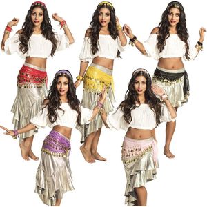 Boland - Set Belly Dance Assorti - Volwassenen - Vrouwen - Roze - Kunstvezel en Metaal