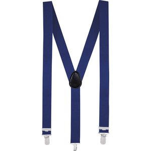 Boland 00479 - Bretels koningsblauw, één maat, verstelbaar, elegant, jaren '20, Gatsby, carnaval, halloween, themafeest, vermomming, theater, accessoire