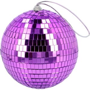 Boland - Glimmende discobal, doorsnede ca. 15 cm, Disco Fever, hangende decoratie, decoratie voor feest of Oud & Nieuw