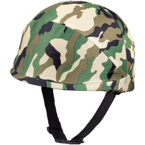 Boland 01412 Militaire helm, camouflage, voor volwassenen, verstelbare maat, soldaat, leger, kostuum, carnaval, themafeest