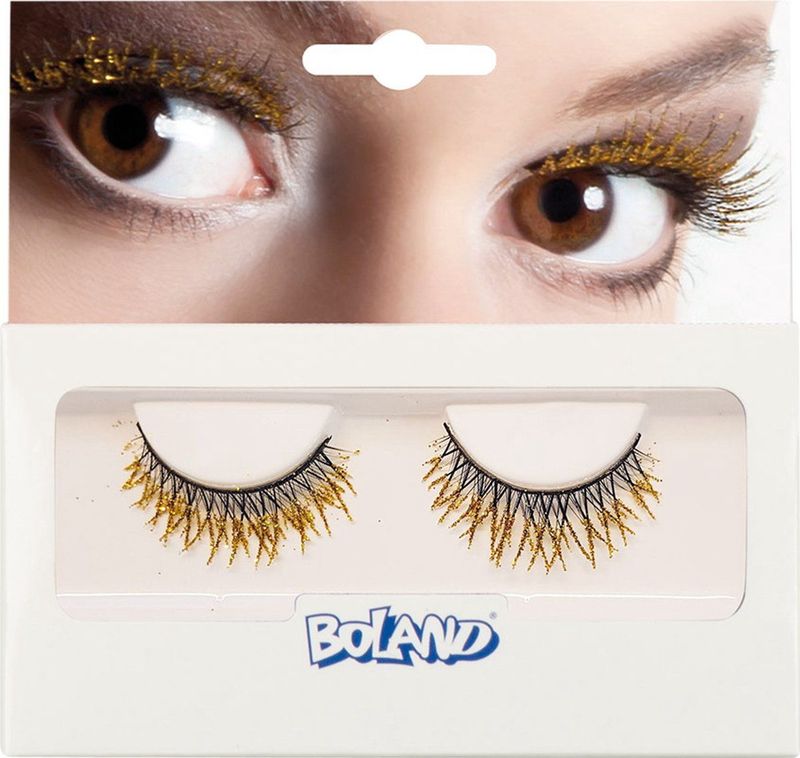 Boland - Wimpers Glitter - Goud - Zelfklevend