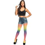 Boland - Regenboogpanty - 50 Denier - Nylon - Kostuum Accessoire