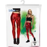 Boland - Legging - Rood - Metaal - Stretch