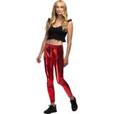 Boland - Legging - Rood - Metaal - Stretch