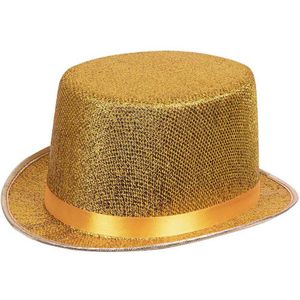 Hoed Glitz Goud