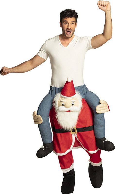 Kerstman Kostuum Carry Me