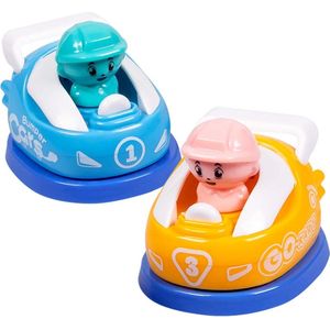 Uitdeelcadeautjes Botsautos 4,5cm 2st