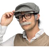 Boland Verkleed set Opa/bejaarde man - heren - Carnavalskleding - 3 delig - Abraham pop accessoires