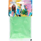 Boland Party Holi kleurpoeder - groen - 70 gram - festival/party - heilig kleuren poeder