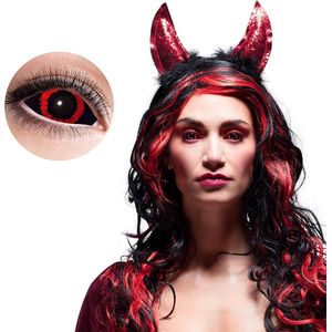Halloween - Sclera She-Devil - 6-Maandslenzen