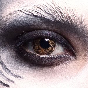 Halloween 12-Maandslenzen Voodoo Swirl