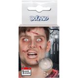 Boland - Zombie Party Lenzen - Wit - 2 Stuks