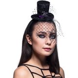 Boland - Halloween en Horror - Contactlenzen - Witte Weeklenzen met Spinnenweb Design