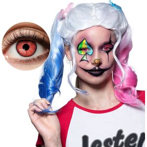 Boland - Crazy Clown - Weeklenzen - Roze - Halloween en Horror