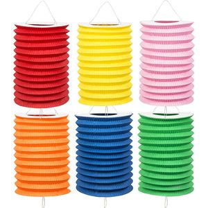 Boland - Set 12 Papieren Treklampionnen - Multi - Papier - Voor Verjaardag en Kinderfeestje