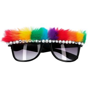 Boland Grappige feestbril, kostuumaccessoires, themafeestaccessoires, carnaval