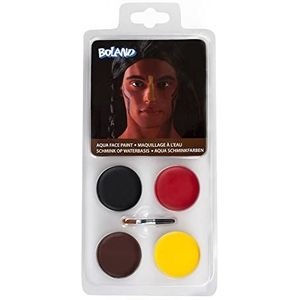 Boland - Palet Schmink Chinook - Schmink Palet - Cowboy - Indiaan