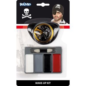 Boland - Carnaval Schminkset Piraat - Schmink - Piraten Themafeest