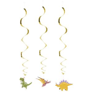 Dinosaurus Cake Toppers Set van 7 - Jungle Safari Decoratie - 1ste Verjaardag Thema - Gelukkige
