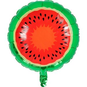 Helium Ballon Watermeloen Leeg 45cm
