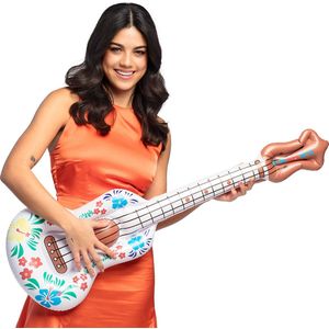 Decoratieve gitaar Aloha Wit