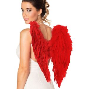 Boland - Engelenvleugels, afmetingen 50 x 50 cm, amor, hemelse boodschapper, accessoire, kerstkind, kostuum, themafeest, carnaval