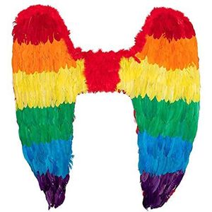 Engelenvleugels Regenboog (120 x 120 cm)